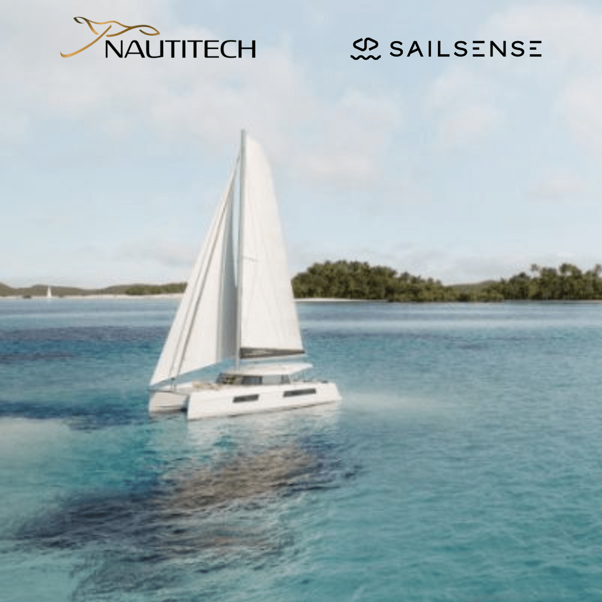 Nautitech has chosen Sailsense Analytics to equip their new 44 Open Catamaran with the most advanced connected technologies